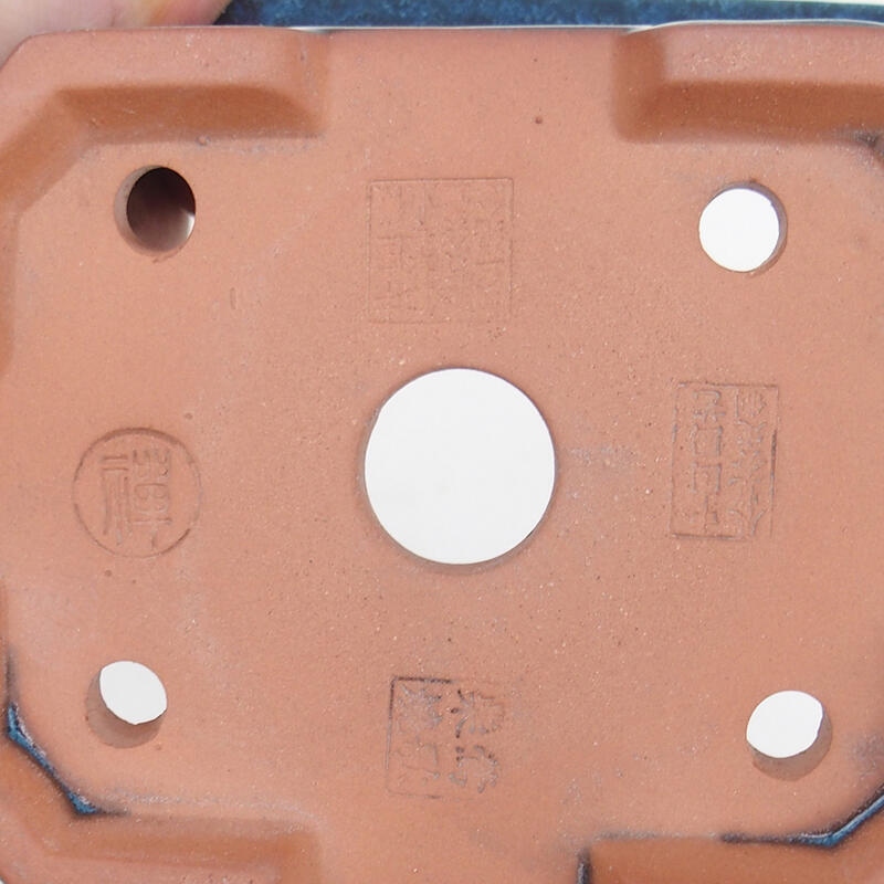 Bonsaischale 14 x 12 x 6 cm, Farbe blau