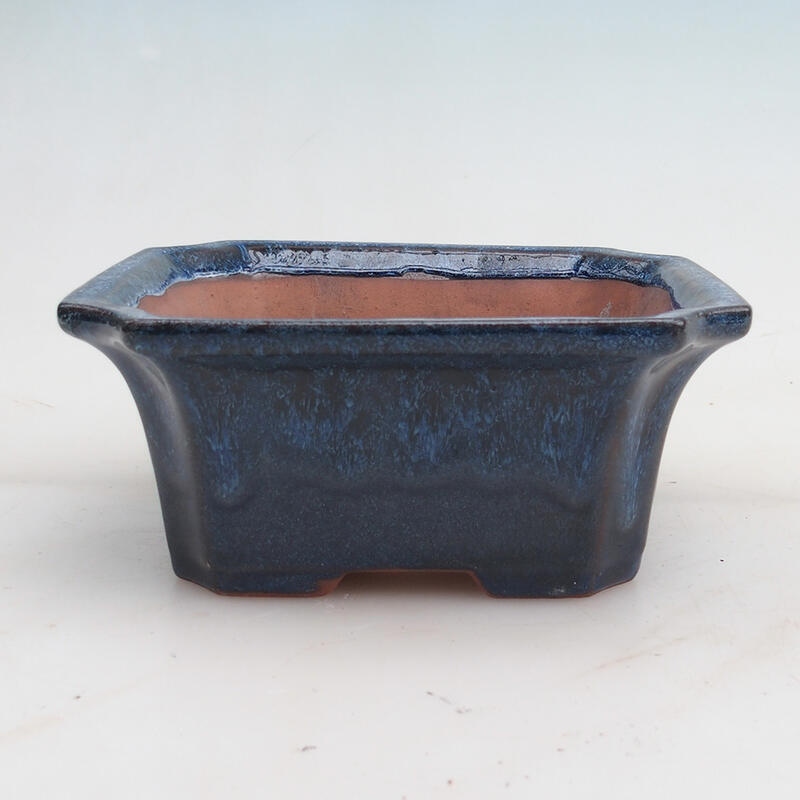 Bonsaischale 14 x 12 x 6 cm, Farbe blau