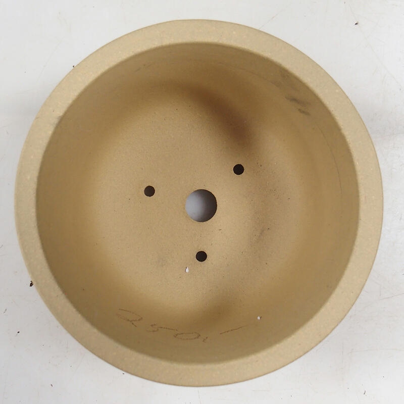 Bonsaischale 14 x 14 x 9 cm, Farbe ocker