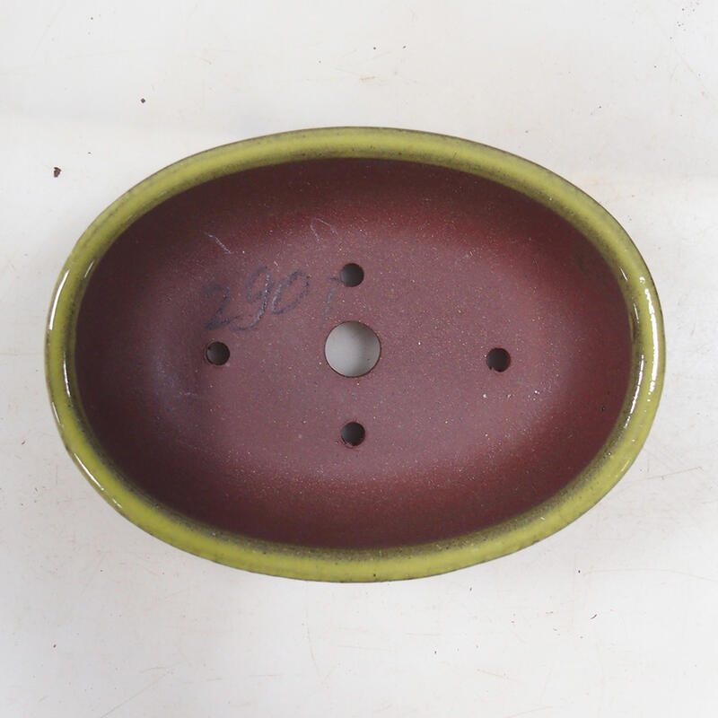 Bonsaischale 15,5 x 11,5 x 4,5 cm, gelb