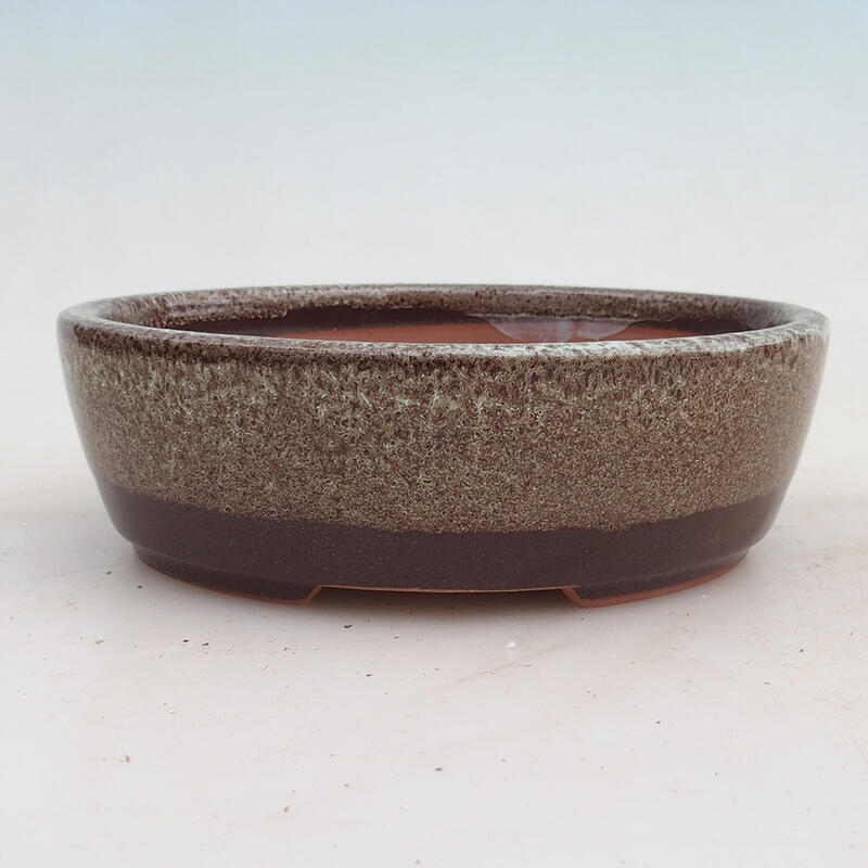 Bonsaischale 15,5 x 13 x 5 cm, braun