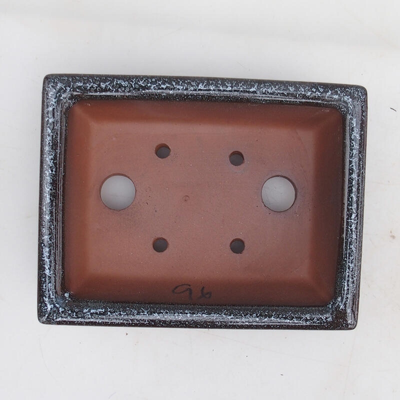 Bonsaischale 15 x 12 x 4 cm, braun