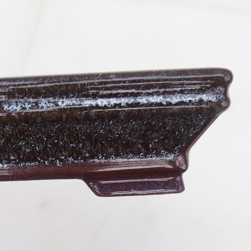 Bonsaischale 15 x 12 x 4 cm, braun