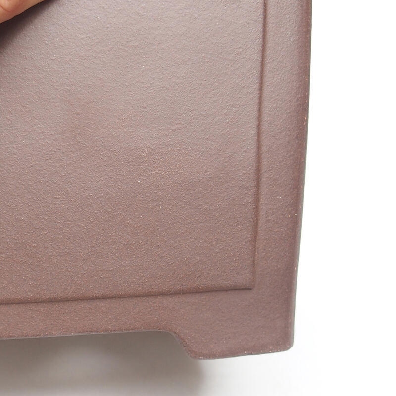 Bonsaischale 15 x 15 x 11,5 cm, Farbe braun