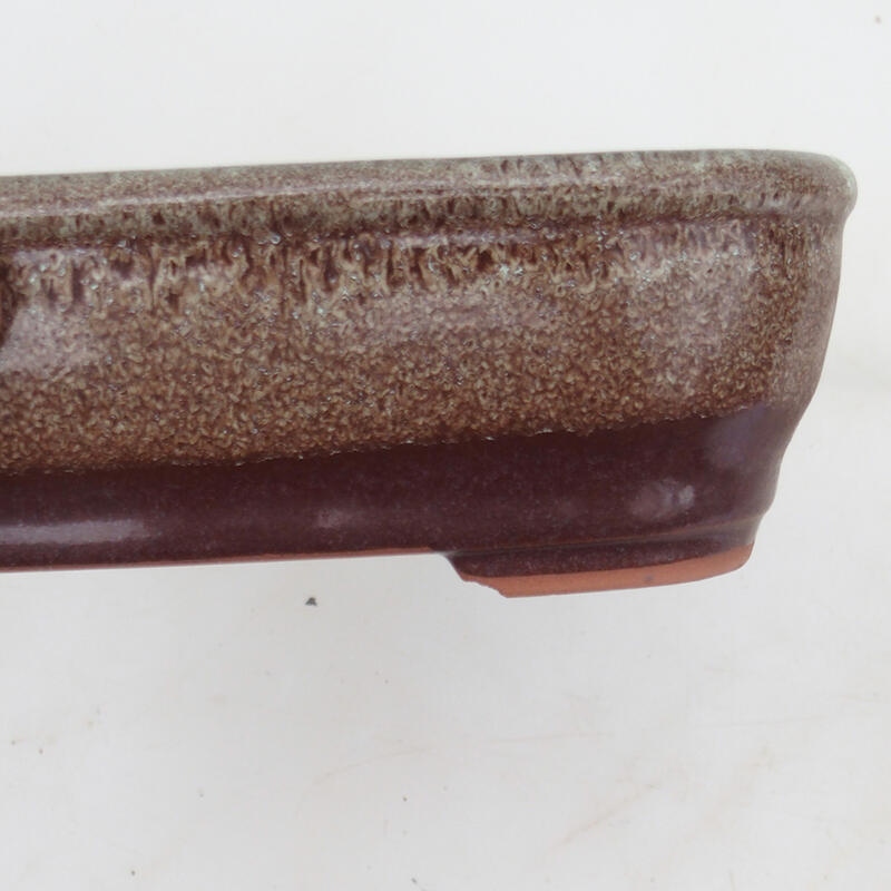 Bonsaischale 16,5 x 12 x 5 cm, braun