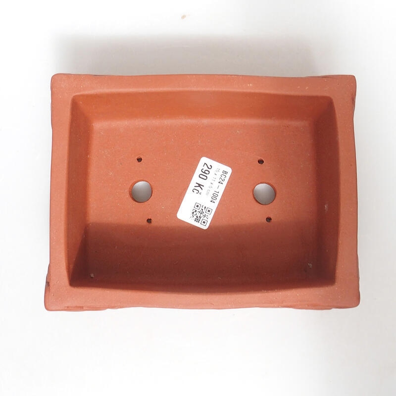 Bonsaischale 16 x 12 x 7 cm, ziegelfarben