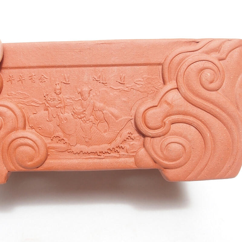 Bonsaischale 16 x 12 x 7 cm, ziegelfarben