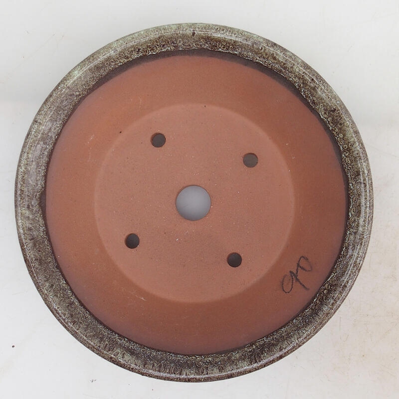 Bonsaischale 16 x 16 x 4,5 cm, braun