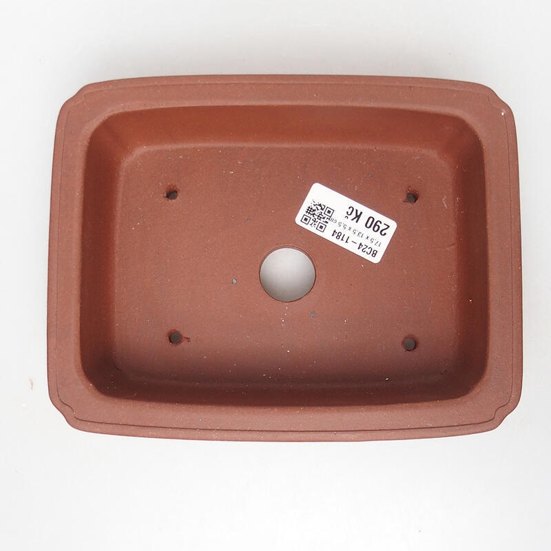 Bonsaischale 17,5 x 13,5 x 5,5 cm, ziegelfarben