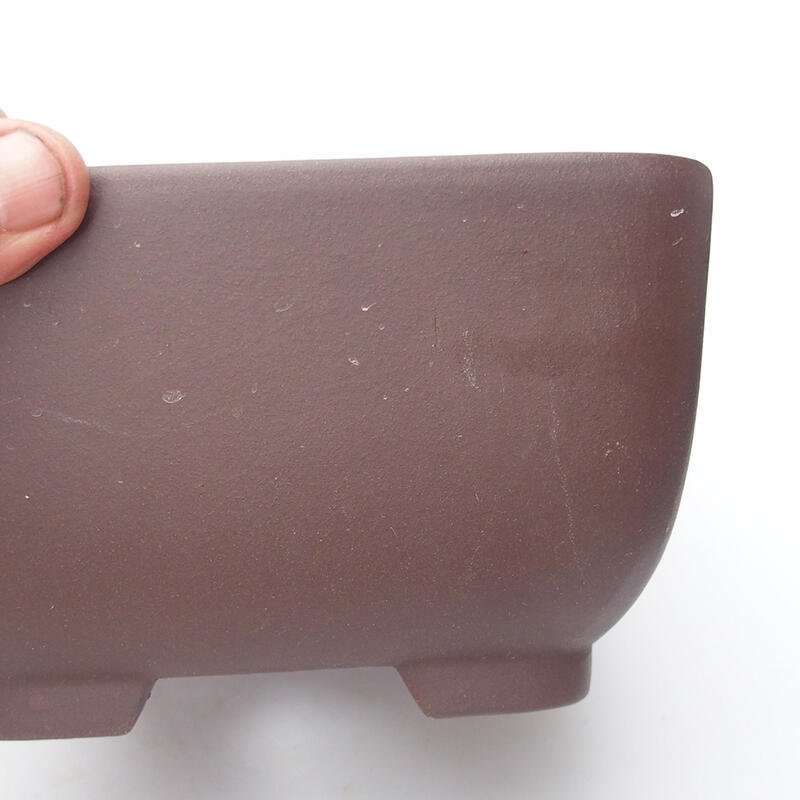 Bonsaischale 17,5 x 17,5 x 10 cm, Farbe braun