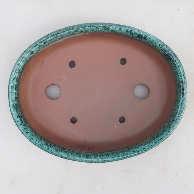 Bonsaischale 18,5 x 14,5 x 4,5 cm, grün