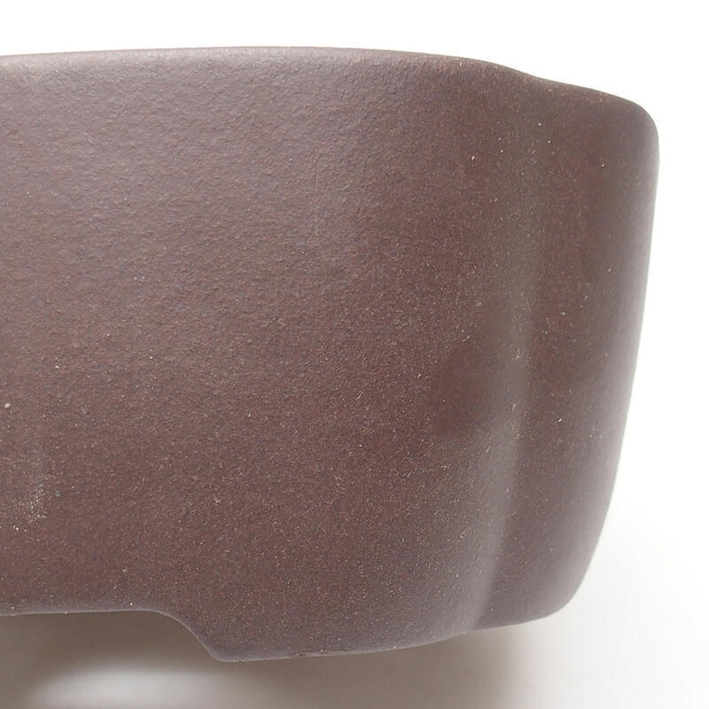 Bonsaischale 18,5 x 18,5 x 7 cm, Farbe braun