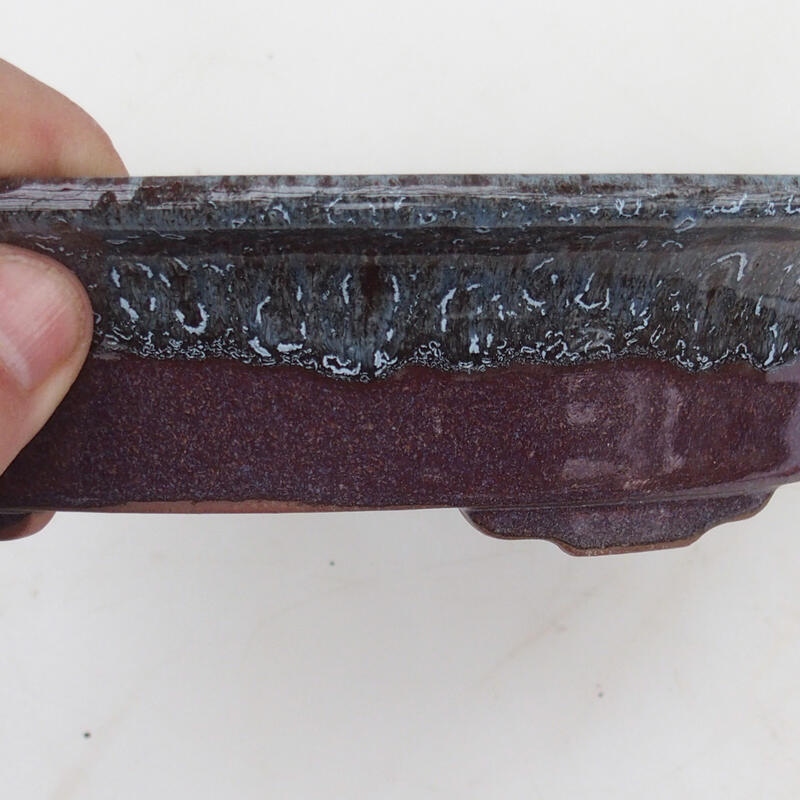 Bonsaischale 21 x 14 x 5 cm, braun