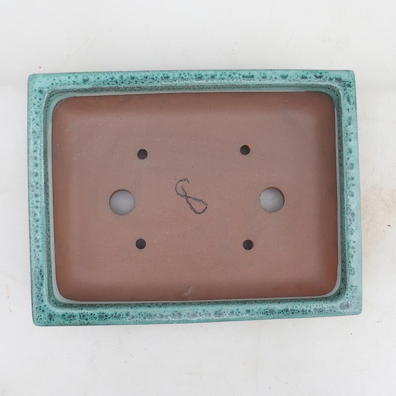 Bonsaischale 21 x 16,5 x 4,5 cm, grün