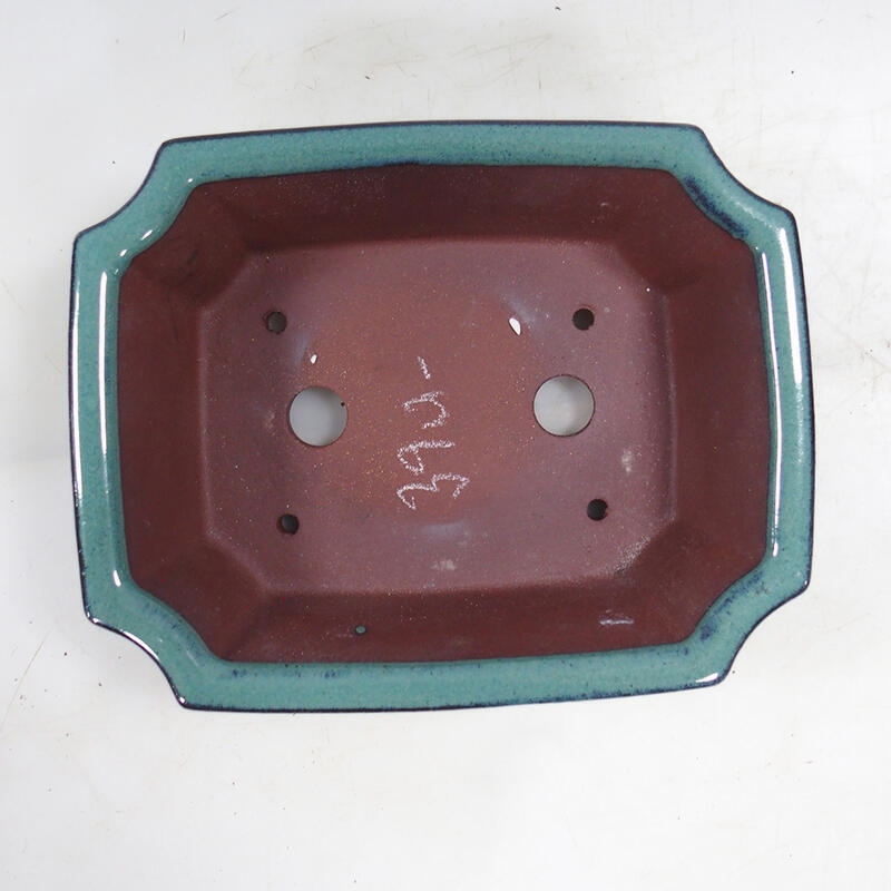 Bonsaischale 21 x 17 x 6,5 cm, grün