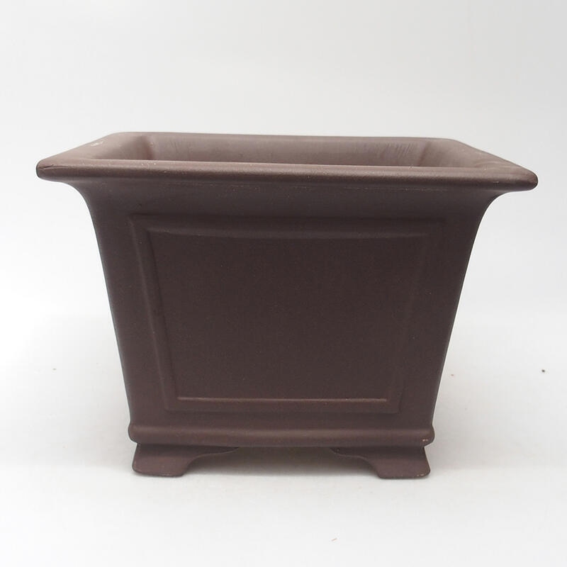 Bonsaischale 21 x 21 x 14 cm, braun