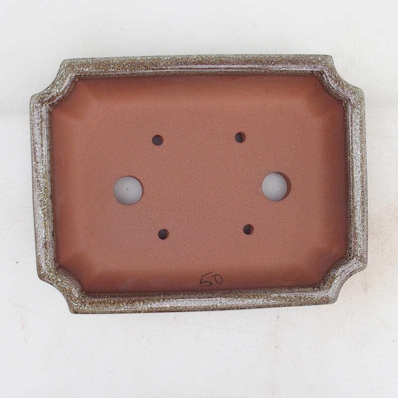 Bonsaischale 22 x 16,5 x 4 cm, braun