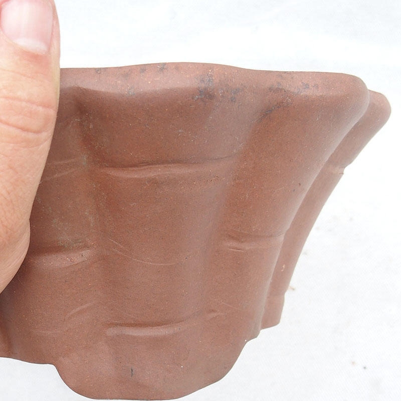 Bonsaischale 22 x 22 x 10 cm, Farbe rustikal