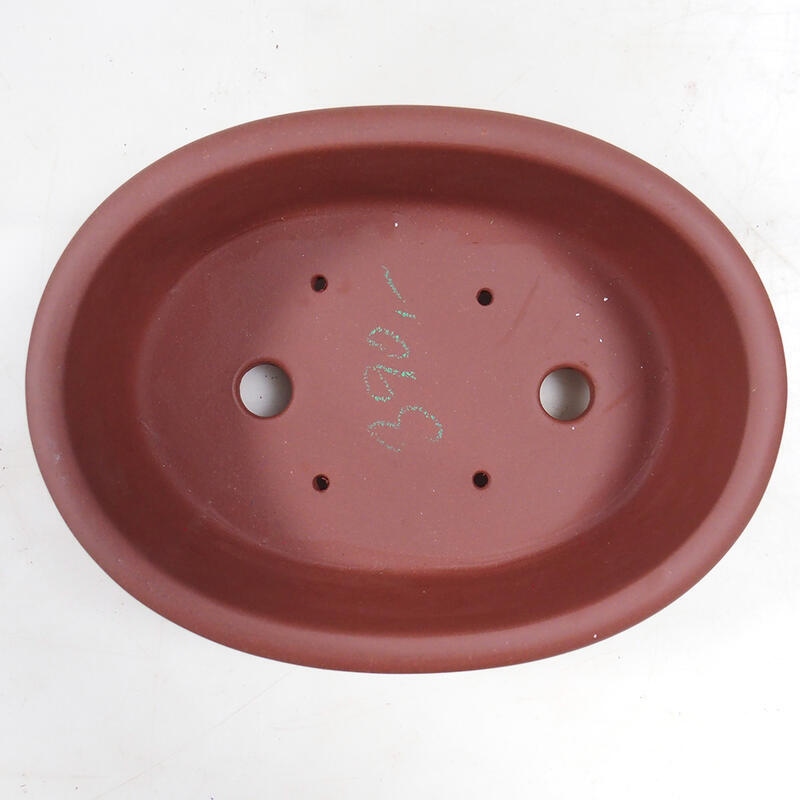 Bonsaischale 23,5 x 17,5 x 7,5 cm, ziegelfarben