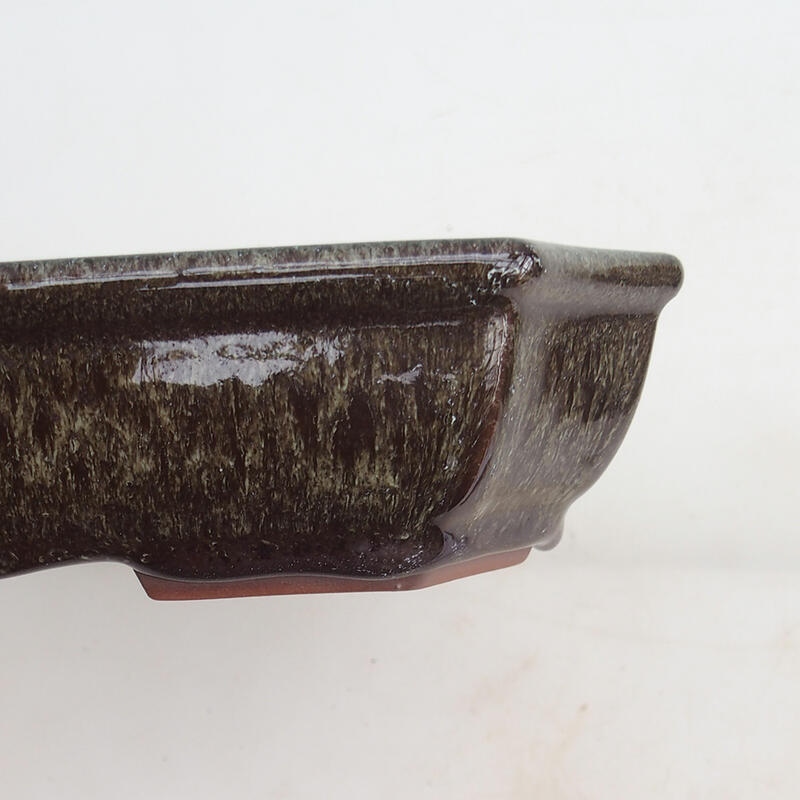 Bonsaischale 23 x 17,5 x 4,5 cm, braun