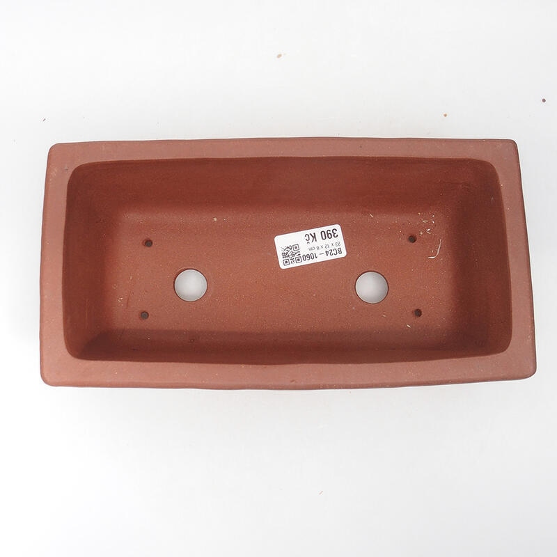 Bonsaischale 24 x 12 x 8 cm, ziegelfarben