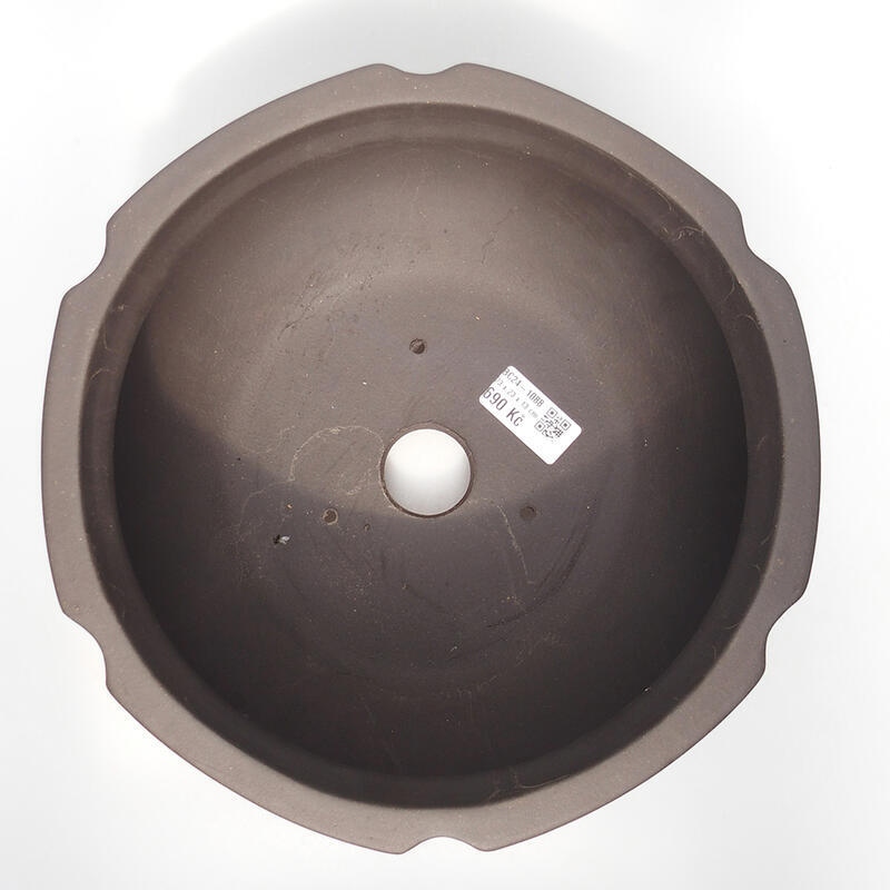 Bonsaischale 24 x 24 x 13,5 cm, braun