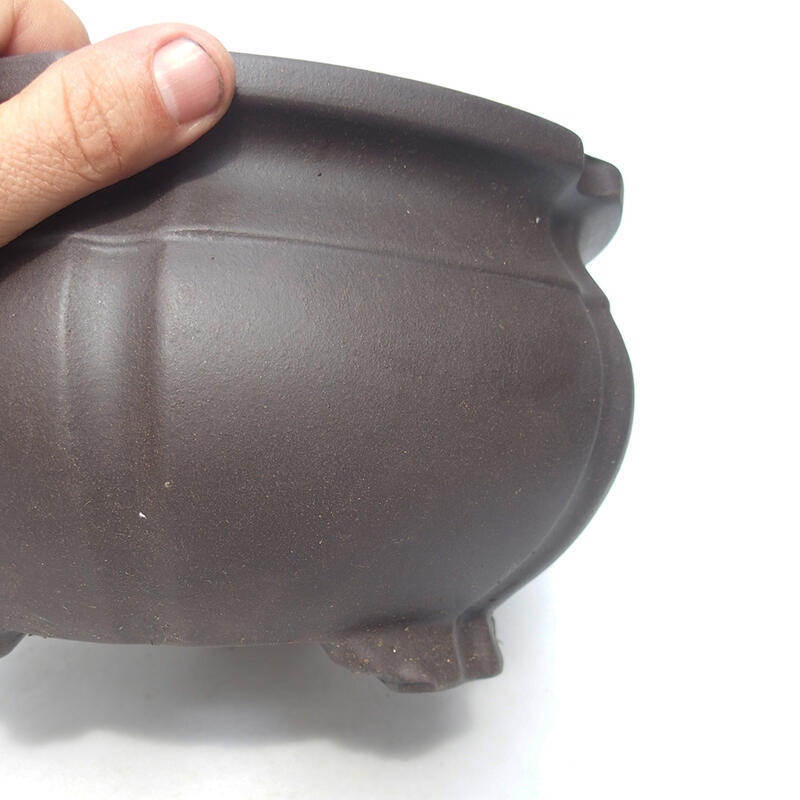 Bonsaischale 24 x 24 x 13,5 cm, braun