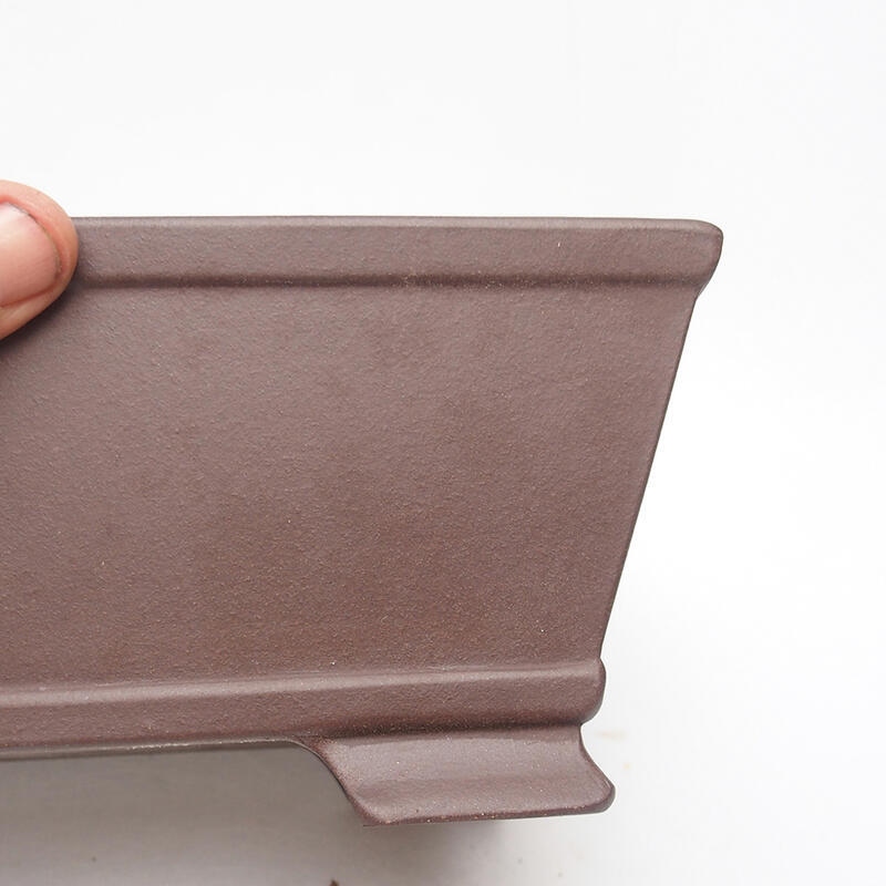 Bonsaischale 25 x 18 x 10 cm, braun