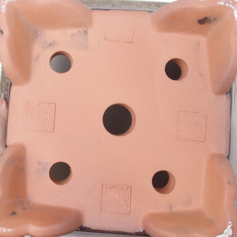 Bonsaischale 27 x 27 x 14,5 cm, braun