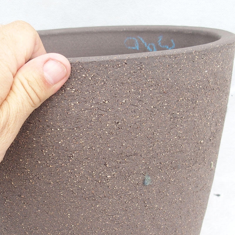 Bonsaischale 27 x 27 x 28 cm, Farbe rustikal