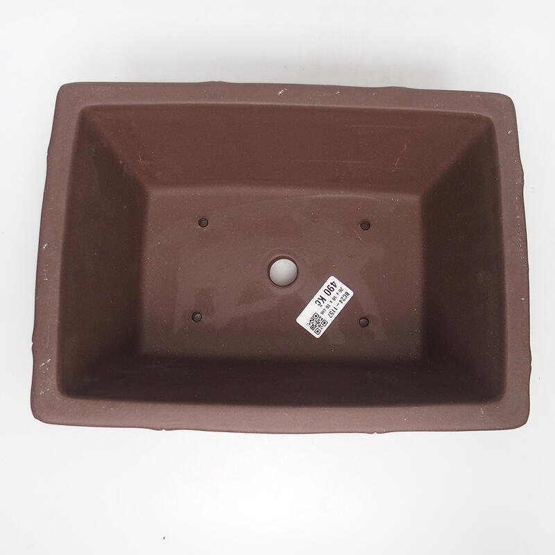 Bonsaischale 29 x 19 x 11 cm, braun