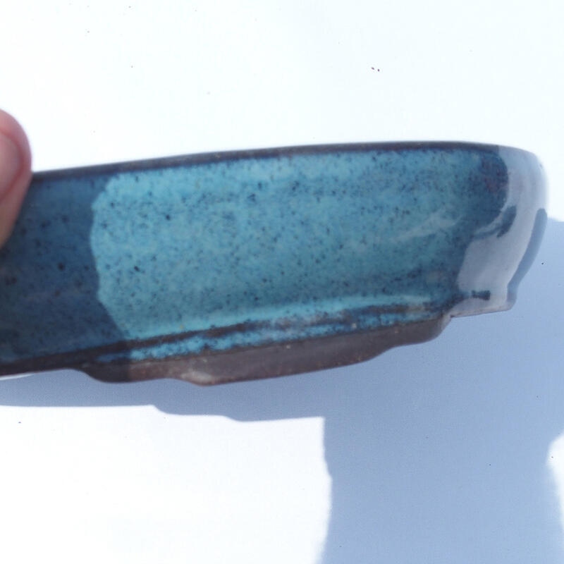 Bonsaischale 30 x 20 x 5 cm blau