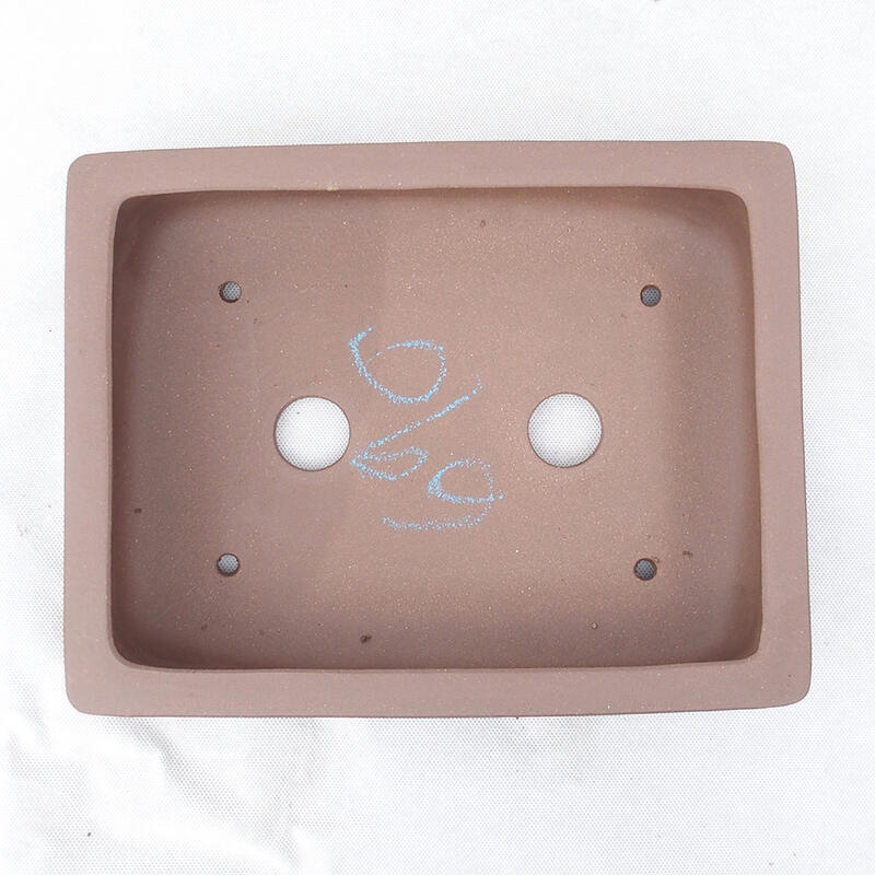 Bonsaischale 30 x 24 x 7 cm, braun