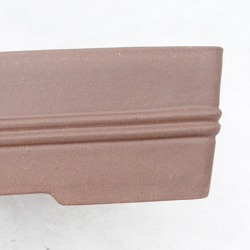 Bonsaischale 30 x 24 x 7 cm, braun