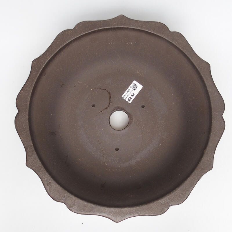 Bonsaischale 30 x 30 x 12 cm, Farbe bräunlich ocker