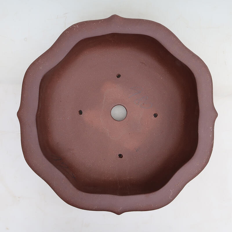 Bonsaischale 32 x 32 x 11 cm, braun