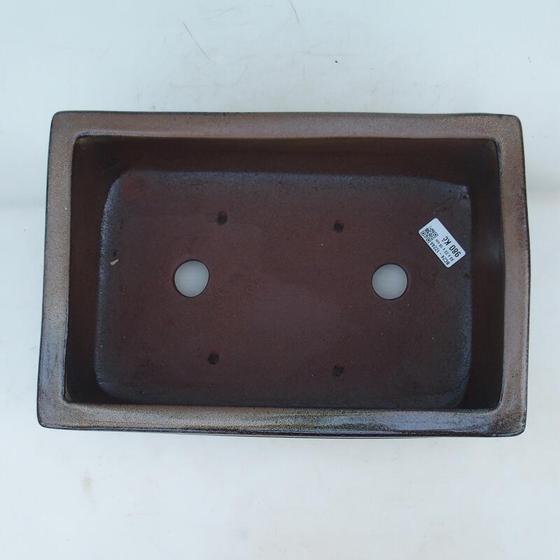 Bonsaischale 34 x 23 x 13,5 cm, braun