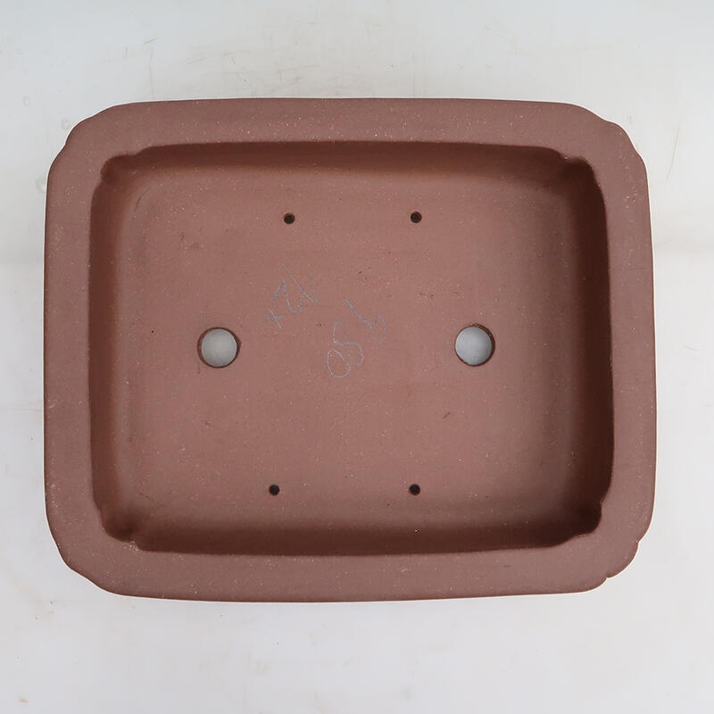 Bonsaischale 34 x 28 x 9 cm, braun