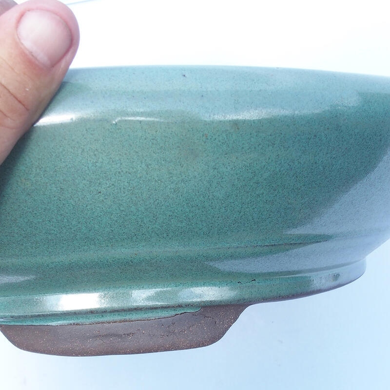 Bonsaischale 35 x 35 x 10 cm grün