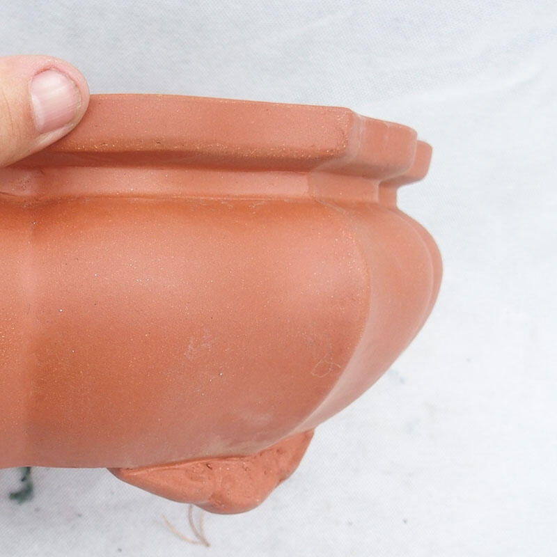 Bonsaischale 35 x 35 x 12 cm, Farbe rustikal