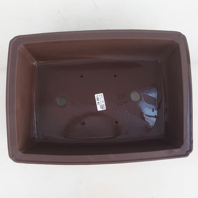 Bonsaischale 39 x 28 x 11 cm, braun