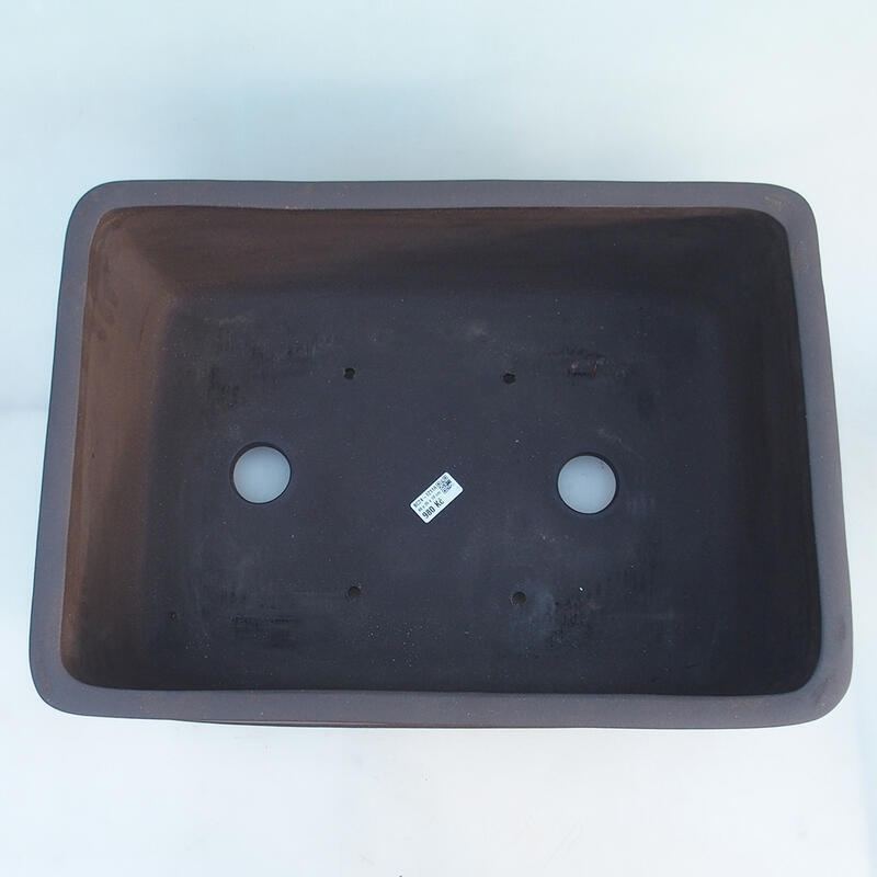 Bonsaischale 41,5 x 28 x 14 cm, Farbe schwarz - nur Palettentransport