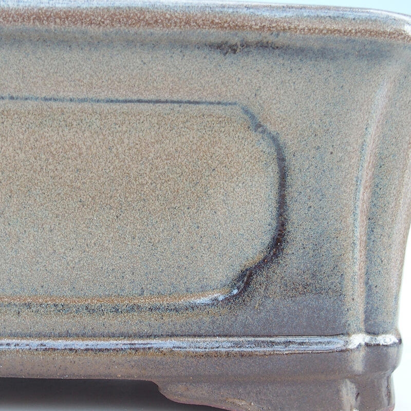 Bonsaischale 41 x 28 x 12,5 cm, Farbe braun - nur Palettentransport