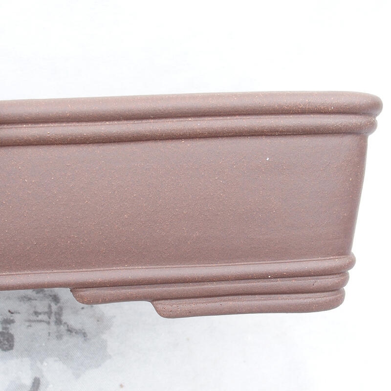 Bonsaischale 49 x 39 x 9,5 cm, braun