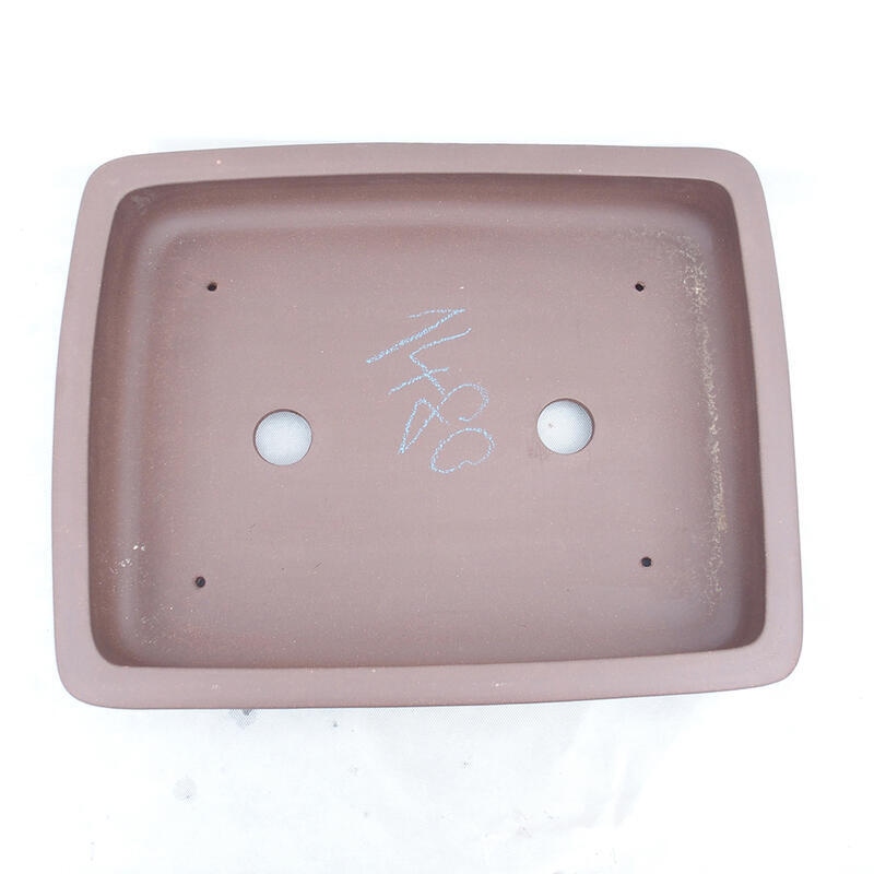 Bonsaischale 49 x 39 x 9,5 cm, braun