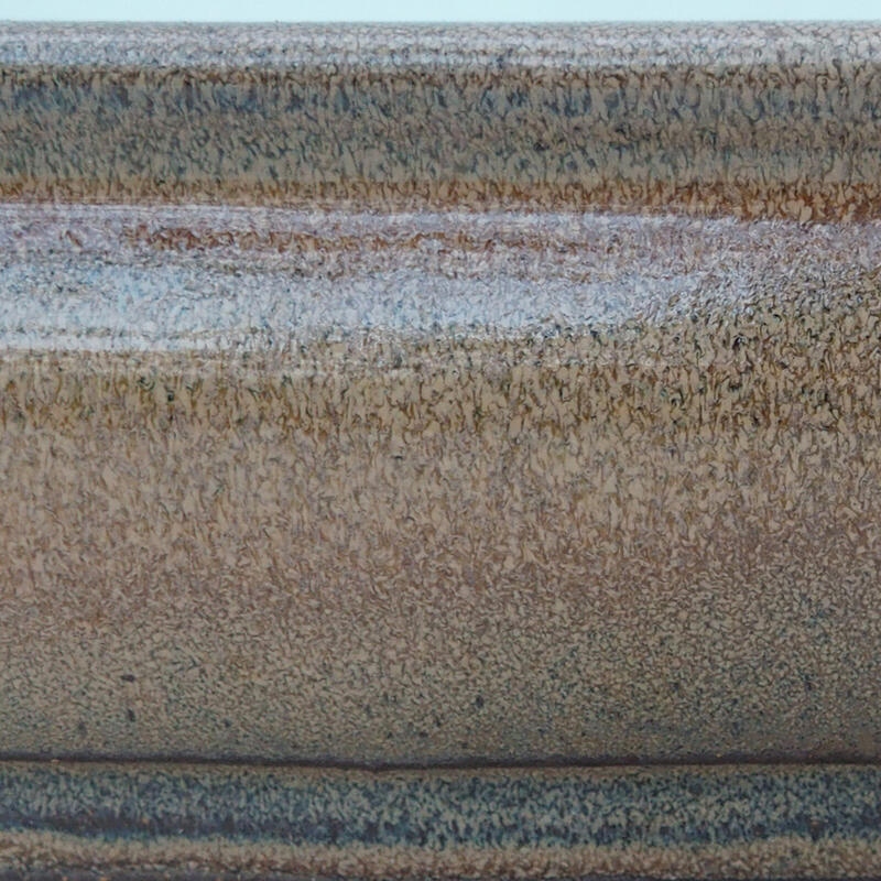 Bonsaischale 51 x 33,5 x 8,5 cm, Farbe braun - nur Palettentransport