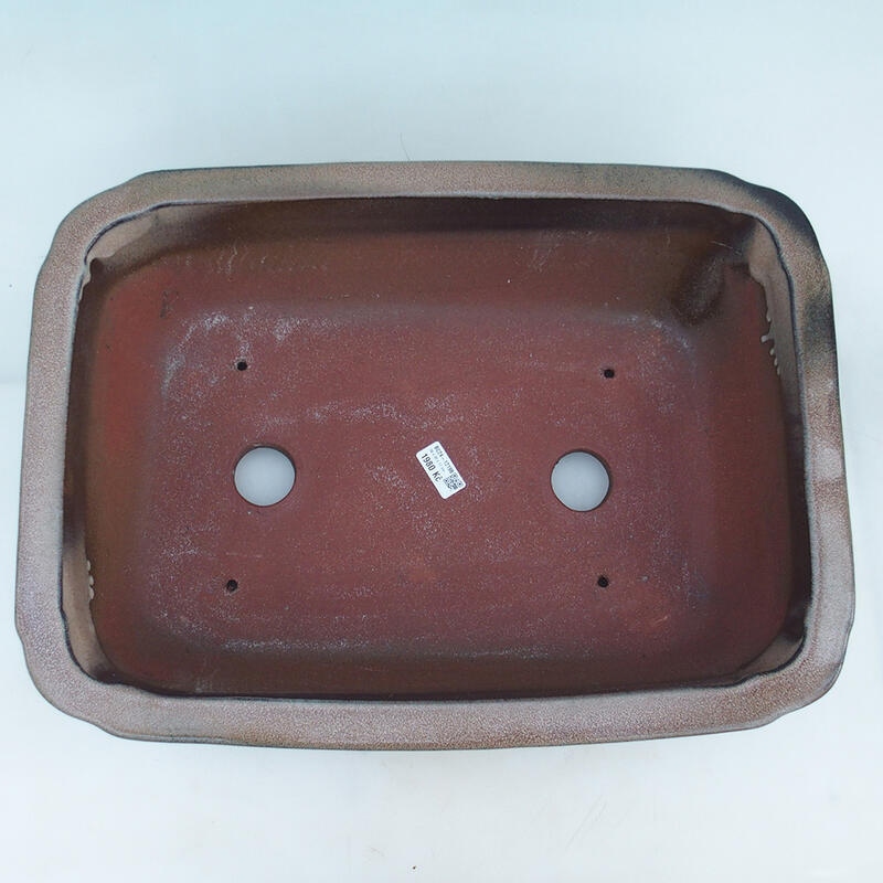 Bonsaischale 51 x 35,5 x 16 cm, Farbe braun - nur Palettentransport