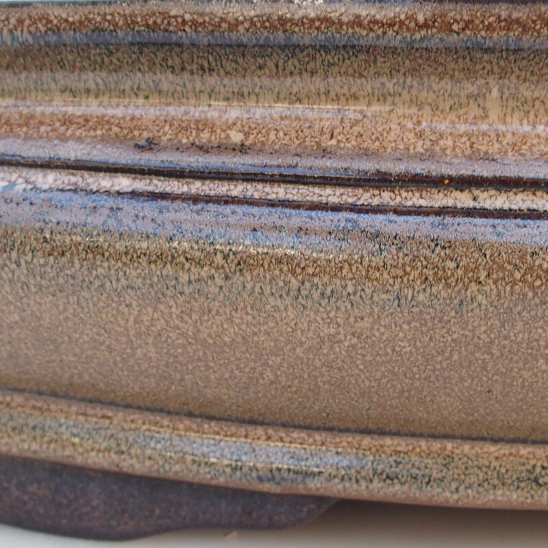 Bonsaischale 51 x 36,5 x 10 cm, Farbe braun - nur Palettentransport