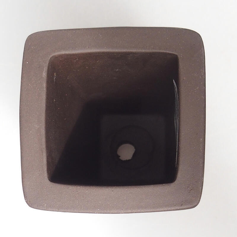 Bonsaischale 6,5 x 6,5 x 13 cm, braun