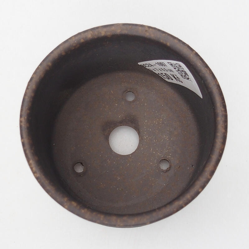 Bonsaischale 7,5 x 7,5 x 6,5 cm, Farbe braun ocker